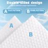 100 Count Disposable Face Towel, Biodegradable Facial Dry Wipes, Super Soft & Thick Face Cloth, Lint-Free Face Towelettes for Sensitive Skincare, Makeup Remover Dry Wipes, Facial Cleansing (4 Pack) view 2