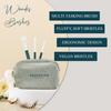 Profusion Cosmetics Makeup Brush Set with Cosmetic Bag  3pc Wonder Brushes for Foundation, Blush & Concealer | Soft, Fluffy, Vegan & Cruelty-Free Tools view 2