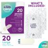 LivaClean 20 CT Large Hydrocolloid Acne Patches & Hypochlorous Acid Spray for Face & Body view 2