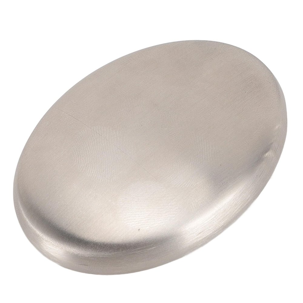 Aramox Metal Soap Bar for Hand Wash, Kitchen Gadget, Removing Odors From Fish, Garlic, Onion Ideal for Fishermen (1pcs)