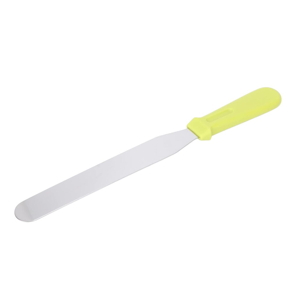 Wax Spatula, 8 Inch Stainless Steel Hair Removal Spatula with Ergonomic Handle Wax Applicator Sticks Straight Wax Mixing Knife for Home and Salon Use