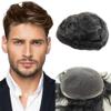 zhongxlla Wig for Men Men Capillary Prosthesis HD Lace Man Toupee Indian Human Remy Hair Wigs Full Lace Human Hair System Replacement Hair Wig Male Hair Replacement Systems(Brown,6x9) view 1