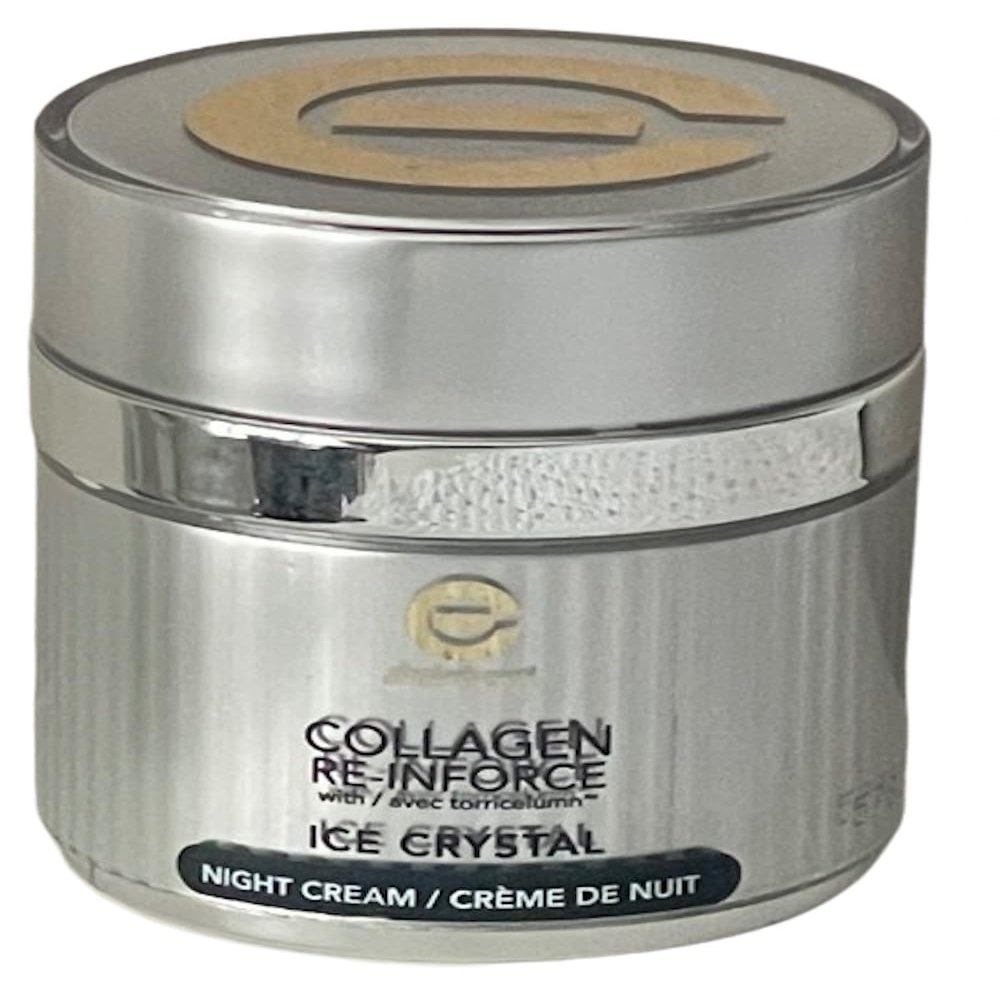Elizabeth Grant Collagen Ice Crystal Night Cream, (50ml) - New (Unboxed)