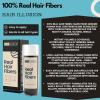 Hair Illusion 100% Real Hair Fibers Combo Kit Bundle: Hair Fibers, Hold spray, Water Spray, & Applicator for Instant Natural Fuller Hair for Thinning & Enhancement Blend (Jet Black) view 4