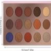 BEAUTELE COSMETICS Grace 15 Color Eyeshadow Palette + High-Pigment + Blendable + Versaitlity, Lg pink compact, view 2