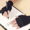 6 Pairs Eczema Gloves Fingerless Gloves Eczema Touchscreen Hand Gloves Moisturizing Overnight for Dry Hands Sleeping for Women and Men (Black) view 4