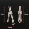 BQEDC Compact Titanium Alloy Nose Hair and Beard Trimmer Scissors view 2