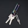 BQEDC Compact Titanium Alloy Nose Hair and Beard Trimmer Scissors view 4