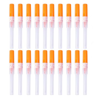 20Pcs IV Catheter 14G Disposable Catheter Piercing Ear Nose Piercing Hollow for Lip Tongue Cartilage Belly Piercing Needles Kit Piercing Tool