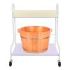 Beauty Salon Nail or Foot Bath Spa, Portable Trolley Cart With Wheels, 360Rotating Hand Support, for Foot Bath, Manicure Foot Rest with Wheels view 1