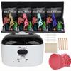 Makeforu Brazilian Waxing Kit - Bikini & Full Body Hair Removal with Digital Warmer, 4 Scented Wax Beads & 27 Silicone Tools - Home Waxing for Women & Men, Face & Body Care (White) view 1