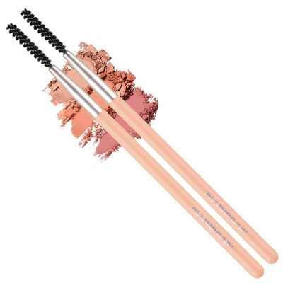 ACOSBRUOP Mascara Brush Eyebrow Brush Mascara Applicator(2 Pcs)