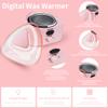 Makeforu Brazilian Waxing Kit - Bikini & Full Body Hair Removal with Digital Warmer, 4 Scented Wax Beads & 27 Silicone Tools - Home Waxing for Women & Men, Face & Body Care (Pink) view 2