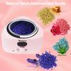 Makeforu Brazilian Waxing Kit - Bikini & Full Body Hair Removal with Digital Warmer, 4 Scented Wax Beads & 27 Silicone Tools - Home Waxing for Women & Men, Face & Body Care (Pink) view 4