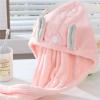 1pc Hair Towels Super Absorbent Hair Drying Towel Turban for Women and Girls Quick Magic Hair Dry Hat(Pink) view 4