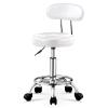 Adjustable Spa Stool, PU Leather Cushioned Salon Seat, Rolling Swivel Office Chair, Massage Barber Stool on Wheels for Drafting Tattoo Beauty Facial Spa view 1