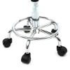 Adjustable Spa Stool, PU Leather Cushioned Salon Seat, Rolling Swivel Office Chair, Massage Barber Stool on Wheels for Drafting Tattoo Beauty Facial Spa view 3