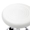 Adjustable Spa Stool, PU Leather Cushioned Salon Seat, Rolling Swivel Office Chair, Massage Barber Stool on Wheels for Drafting Tattoo Beauty Facial Spa view 4