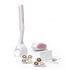 PosheEra Self-Care Shave Kit | Friction-Fit Handle for Easy Reach & Comfort | 3 & 5 Petal Shave Heads | USB Charging | Smooth view 2
