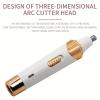 4-in-1 Women's Electric Shaver Wet/Dry Hair Remover for Bikini, Face, Legs, Underarms, Portable, Rechargeable Hair Trimming Solution (Gold - 4 In 1) view 4