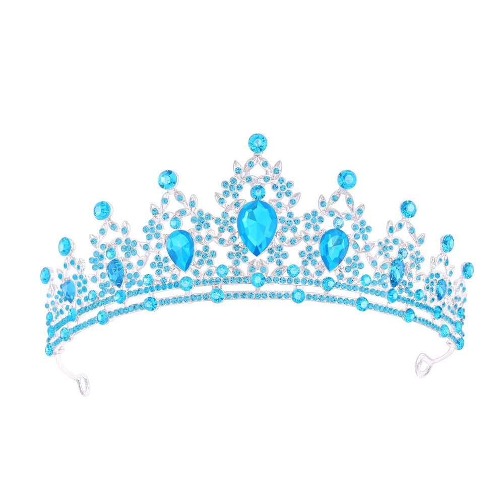 Princess Tiara and Crown for Women Wedding Tiaras for Bridal girls Tiaras and Crystal Crowns Rhinestone Headband Metal Hair Accessories for Costume Birthday Party Prom Gifts