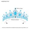 Princess Tiara and Crown for Women Wedding Tiaras for Bridal girls Tiaras and Crystal Crowns Rhinestone Headband Metal Hair Accessories for Costume Birthday Party Prom Gifts view 2