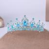 Princess Tiara and Crown for Women Wedding Tiaras for Bridal girls Tiaras and Crystal Crowns Rhinestone Headband Metal Hair Accessories for Costume Birthday Party Prom Gifts view 3