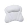 HIONJIN Machine Washable 3D Mesh Bathtub Pillow Bathroom Bath Headrest Suction Cup Cushion view 1