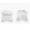 HIONJIN Machine Washable 3D Mesh Bathtub Pillow Bathroom Bath Headrest Suction Cup Cushion view 4