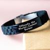 Barber Gifts from Men - Glide lock Clasp Bracelet, Officially The World's Coolest Barber Valentine's Unique Gifts for Haircut Enthusiasts view 3