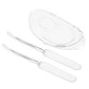 Beatifufu Travel-friendly Makeup Palette Acrylic Foundation Mixing Plate Compact Foldable Organizer Set Spatula Essential for Artists view 1