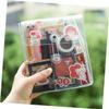 ASAKKURA 3pcs Transparent Storage Bag for Women Durable Easy- Organizer Pouch for Travel and Daily Use view 3