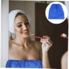 10pcs Disposable Non-woven Bath Skirts for Women Breathable Lightweight Beauty Salon Skirts for Spa Sauna and Skin Care Services Blue view 3