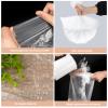 160 Pcs Disposable Foot Tub Liner Thick Large Bath Liners Clear Plastic Foot Bath Basin Pedicure Liners for Home Massage Store Spa Store Use, 21.5x25.5 Inches view 4