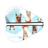 FHEBNDS Microfiber Hair Towel Cap Absorbent Hair Turban Towel Coral Velvet Hair Drying Towel Quick Dry Hair Wrap Cap with Button Llama and Alpaca Bath Cap Hair Cap Gift for Women view 2