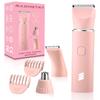 Manscape Body Hair Trimmer for Men-3 in 1 Electric Razor Groin Groomer,IPX7 Waterproof,Versatile Hair Trimmer for Ball/Pubic/Chest/Beard/Nose,USB-C Rechargeable,Christmas Gifts for Men view 1