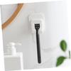 Angoily 8pcs Shower Razor Holder Rack Self Adhesive Shaver Hanger Bathroom Hooks Suction Hooks Electric Razor Hangers view 2