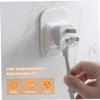 Angoily 8pcs Shower Razor Holder Rack Self Adhesive Shaver Hanger Bathroom Hooks Suction Hooks Electric Razor Hangers view 4