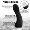 Blackhead Remover Tool, Silicone Black Head Remover for Nose Delicate Deep Cleaning Face Scraper Tool Safe Skin Friendly Blackhead Extractor Pore Scraper for Women (Black) view 4