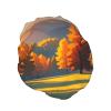 Autumn Glow Print Shower Caps for Women,Elastic and Reusable Bath Caps,Women Man Long Hair Cap view 2