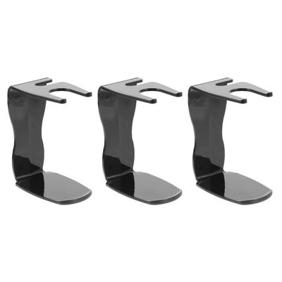Beaupretty 3pcs Compact Grooming and Shaving Brush Stand for Men Lightweight Travel Holder for Bathroom Organization and Tidy Storage of and Brushes