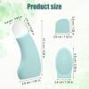 Blackhead Remover Tool, Stainless Steel Facial Scraper Tool Black Head Extractor with Silicone Brush Dust Cover Pore Skin Spatula for Women Men Nose Face Sebum Cleaner(Green) view 2