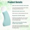 Blackhead Remover Tool, Stainless Steel Facial Scraper Tool Black Head Extractor with Silicone Brush Dust Cover Pore Skin Spatula for Women Men Nose Face Sebum Cleaner(Green) view 4