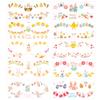 10 Sheets Easter Temporary Tattoos, Easter Temporary Tattoos Easter Temporary Tattoos for Easter Spring Party Favors view 1