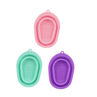 AUTSUPPL 3pcs Silicone Makeup Brush Cleaning Mats Brush Washers for Makeup Tools Cleaner Pad Cosmetic Cleaner