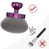 Blend & Blur Extra Large Body Makeup Brush for Self Tanner,Leg Makeup & Bronzer Self Tan Applicator, 3.2inch Wide Round Head Kabuki Brush For Application with Drawstring Bag (Purple) view 4