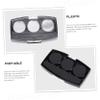 10pcs Box Eyeshadow Tray Puff and Container Hard Makeup Case Makeup Highlighter Pantry Organizers and Storage Eyeshadow Palette Drawer Divider Mini Kit Balm Plastic view 2
