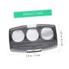 10pcs Box Eyeshadow Tray Puff and Container Hard Makeup Case Makeup Highlighter Pantry Organizers and Storage Eyeshadow Palette Drawer Divider Mini Kit Balm Plastic view 3