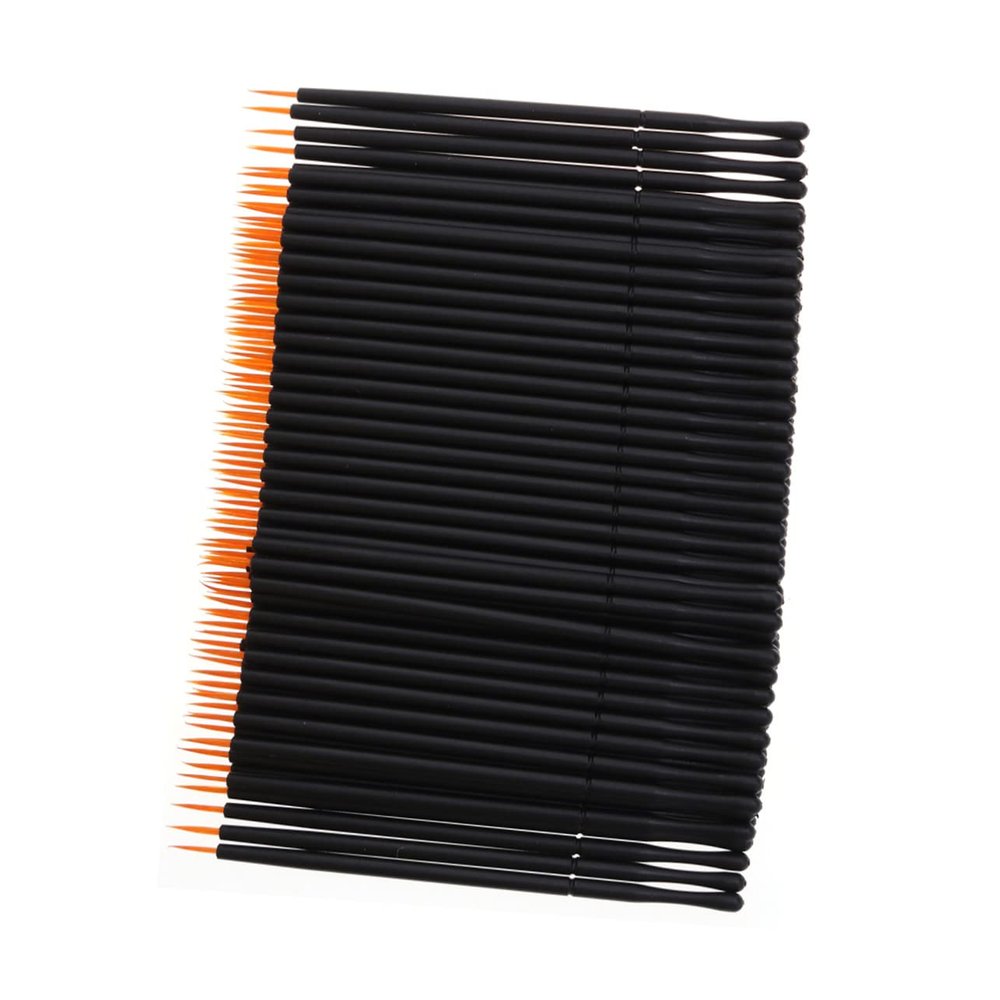 100pcs Eyeliner Eye Liner Pencils Wand Applicator Makeup Tools Black