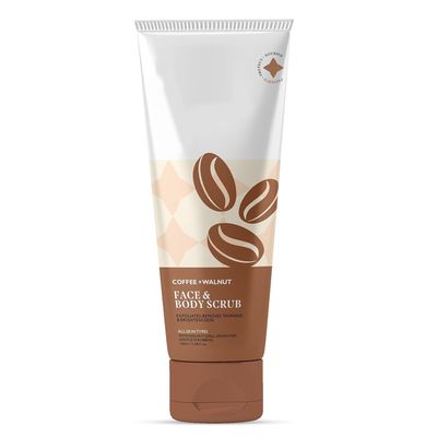 DURJA Coffee Body Scrub Walnut Exfoliating Detan Face & Body Scrub for Blackheads, Whiteheads, Removes Tanning & Glowing Skin - For Men & Women 100 Ml '